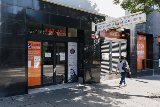 Redfern Station Medical Centre says it has received fewer vaccines than clinics in wealthier areas.