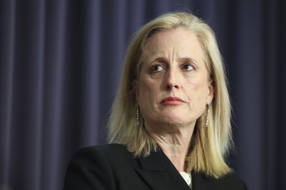 Government Services Minister Katy Gallagher.