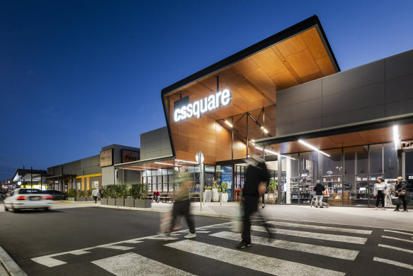 CS Square, in Melbourne’s west, has three supermarkets. A Kmart is coming as well. 