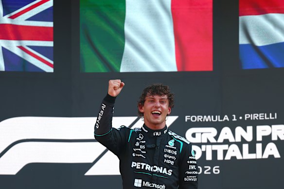 Kimi Antonelli has won the Italian Grand Prix in spectacular fashion. 