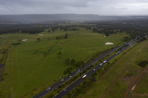 Landcom agreed to pay $258 million for the land at North Wilton which borders the Hume Highway.