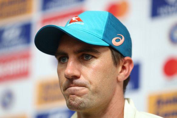 Australian captain Pat Cummins left the Test tour early.