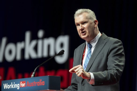 Employment and Workplace Relations Minister Tony Burke argues that workers need protections such as a “same job, same pay” regime to ensure fairness.