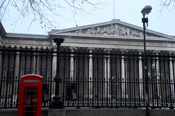 Under a cloud: The British Museum.