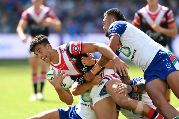 The Roosters accounted for the Warriors by eight points last week.