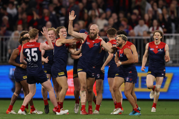 Max Gawn has inspired his teammates all season and is winning hearts in WA.