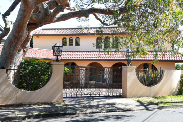 The Andrews family built their Mediterranean-style home in Vaucluse in 1976 and sold it two years ago for $34.55 million.