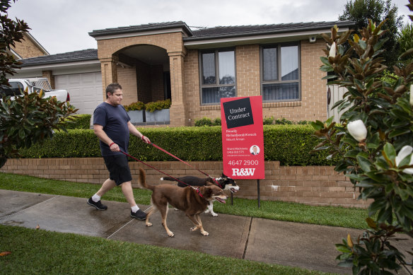 Lucas Collins recently accepted a good offer for his Mount Annan home after the first inspection.