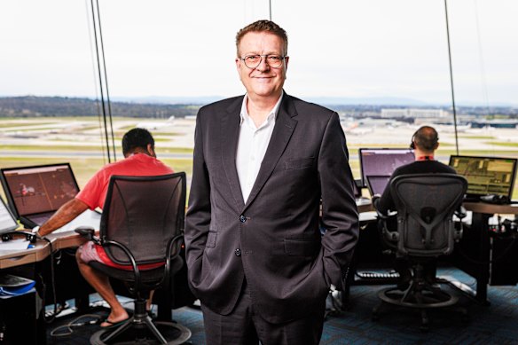 Airservices Australia CEO Rob Sharp.