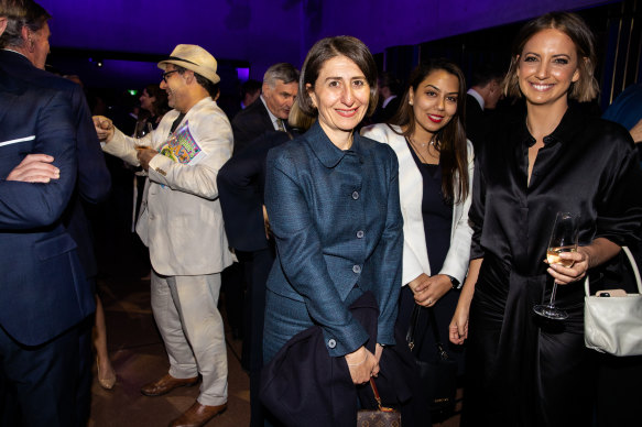 Premier Gladys Berejiklian at the Sydney Morning Herald’s 190th birthday celebration. 