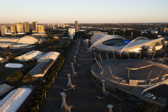 The NSW government wants to turn Sydney Olympic Park into a vibrant high-density suburb.
