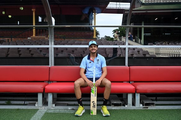 Sam Konstas at the SCG. 