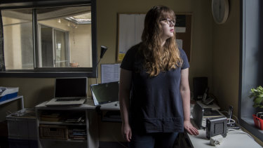 Erika Salmon left university for 'more practical' studies at TAFE.