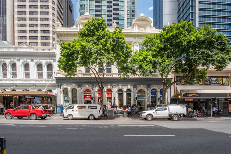 The private retail property management and investment company paid $19.4 million to buy the four-level the heritage-facade Heckelmanns building at 171 Elizabeth Street in the Brisbane CBD.