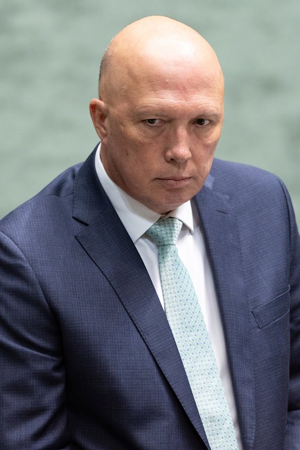 Opposition Leader Peter Dutton.