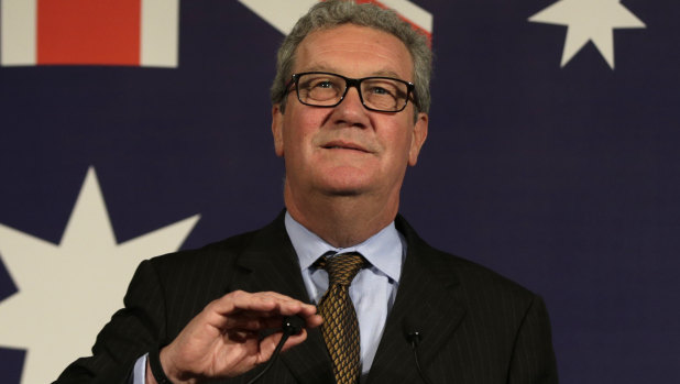 Outgoing Australian High Commissioner Alexander Downer.