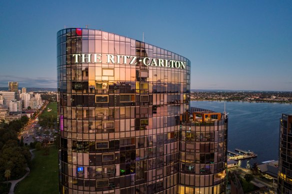 The Ritz-Carlton Perth is also on the market.