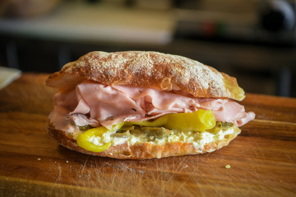 The Bologna at Stefanino Panino.