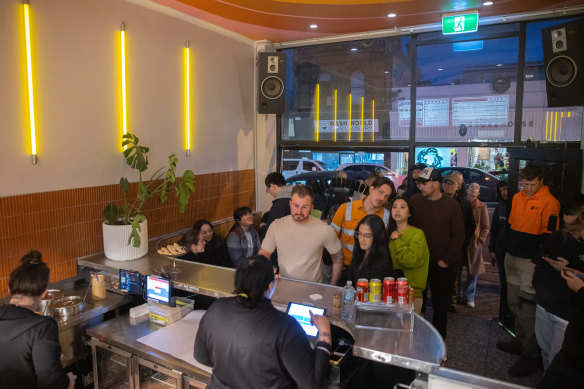 Northern Soul Chip Shop’s decor is inspired by underground dance music.