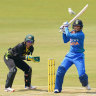 Smriti Mandhana hits out at the Junction Oval.