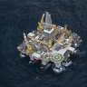 Beach Energy is using the Ocean Onyx drill rig to develop new natural gas wells off the coast of Victoria.