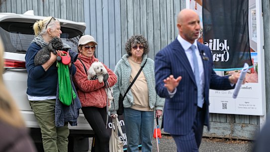 The property market is turning around.