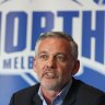 North Melbourne chairman Ben Buckley.
