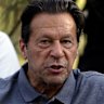 Former Pakistani Prime Minister Imran Khan.