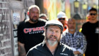 Former CFMEU national president Jade Ingham during a press conference in Brisbane, on Tuesday, said he would fight for more than eight years if he had to.