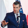 For US President Donald Trump and US Defence Secretary Pete Hegseth (pictured), the retreat from offensive cyberoperations against Russian targets represents a huge gamble.