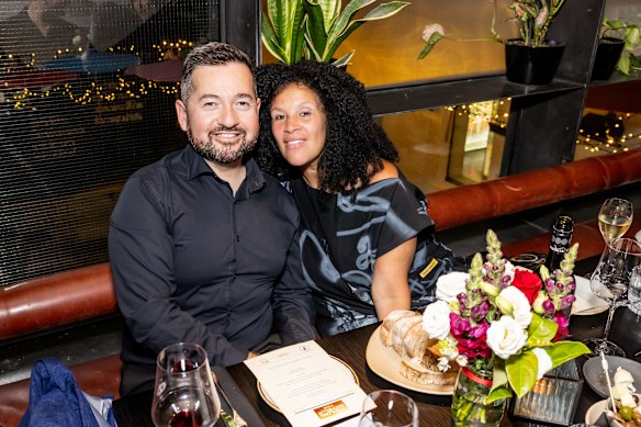 Peter Brennan and Kaye Guthrie.