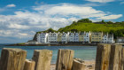 The seaside village of Cushendun in Northern Ireland is close to the Giant’s Causeway.