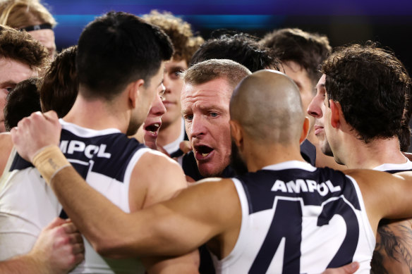Carlton coach Michael Voss left the Adelaide Oval pleased on all fronts after his team’s win over Port Adelaide.