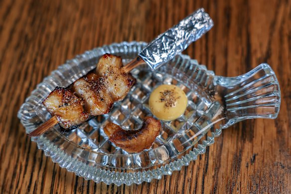 Eel skewer.