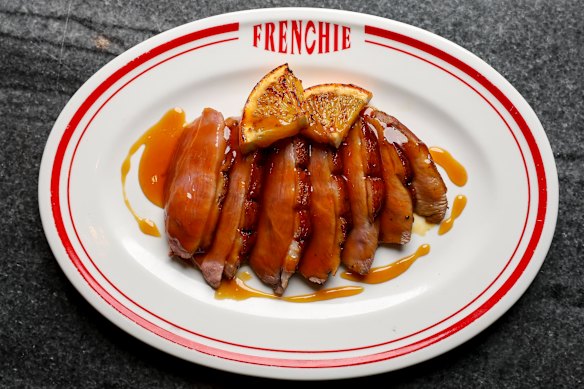 Duck a l'orange.