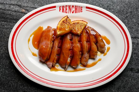 Duck a l'orange.