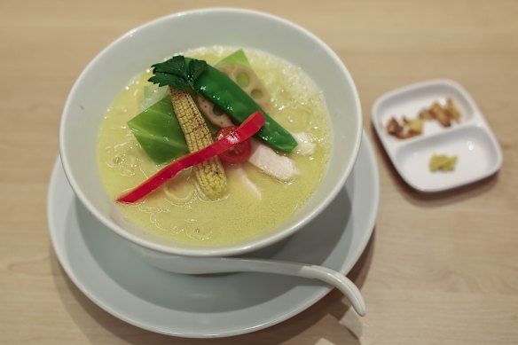 Tori paitan ramen.