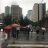 Hail, wind warning for SEQ, with rain to remain until weekend