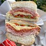 Sandwiches at Rocco’s are packed with deli meats, cheeses and vegetables.