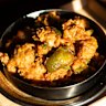 Dry chilli chicken.