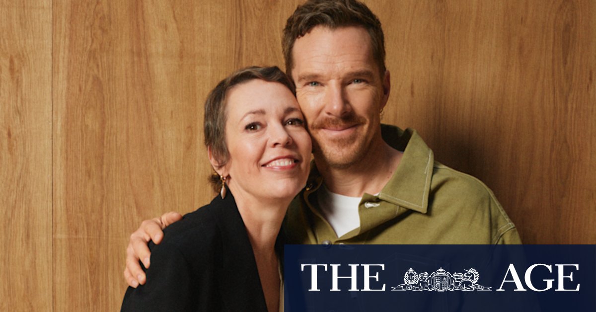 Olivia Colman and Benedict Cumberbatch went to war. Then the fun started