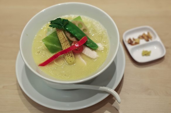 Tori paitan ramen.