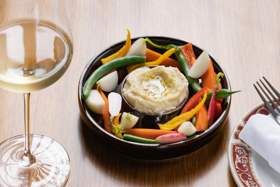 Vegetable medley at Bar Olo.