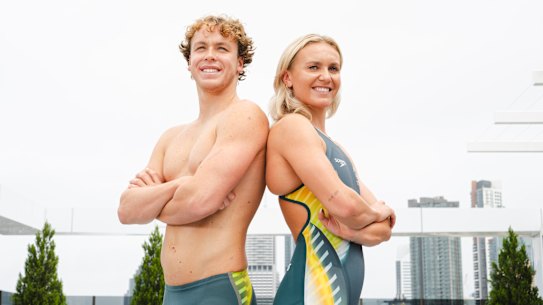 Sam Short and Ariarne Titmus are vying for gold on night one in Paris.