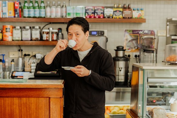 Owner Bun Hong Tang at Bar Sport in Leichhardt.