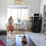 Safe Steps CEO Chelsea Tobin inside ‘Sanctuary’, which temporarily houses women and children experiencing family violence.