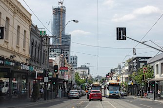 House values in ritzy South Yarra have falled in the March quarter Corelogic data shows.