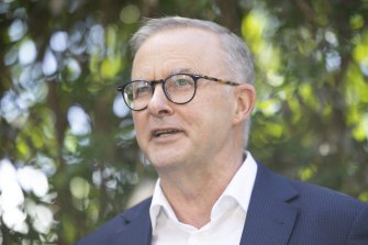 Opposition Leader Anthony Albanese will continue to campaign in Brisbane today. 