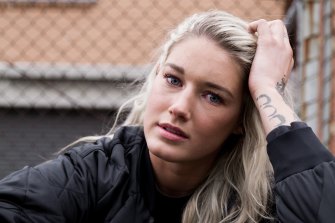 Tayla Harris is happy that the next generation won’t have to face the same battles she did.