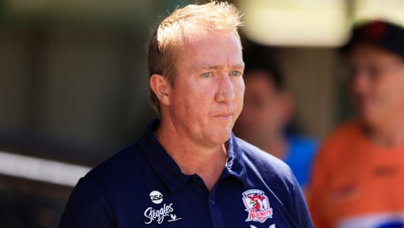 Roosters coach Trent Robinson has guided his side through some very trying times this season.